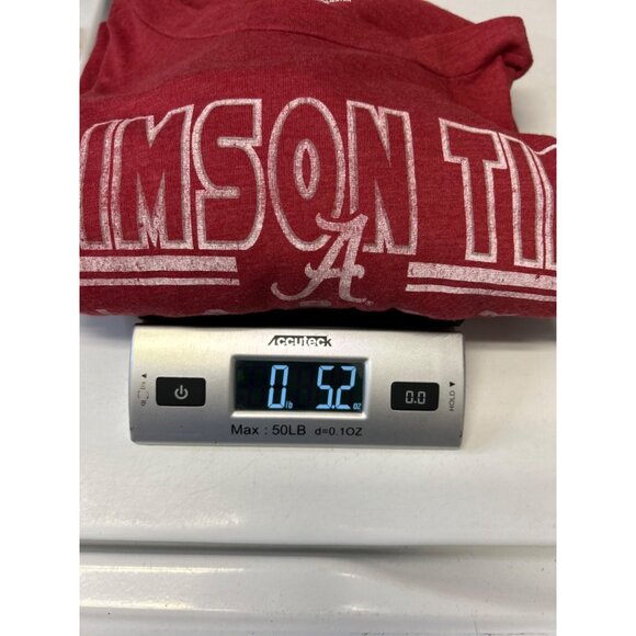 Concepts Sport Mens Crimson Tide Alabama Red T-Shirt Concepts Sport XL - Picture 7 of 7